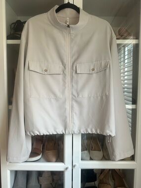 Halara Light Weight Zip-Front Utility Jacket XL